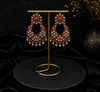 Chandbali Earring with Kundan Stone