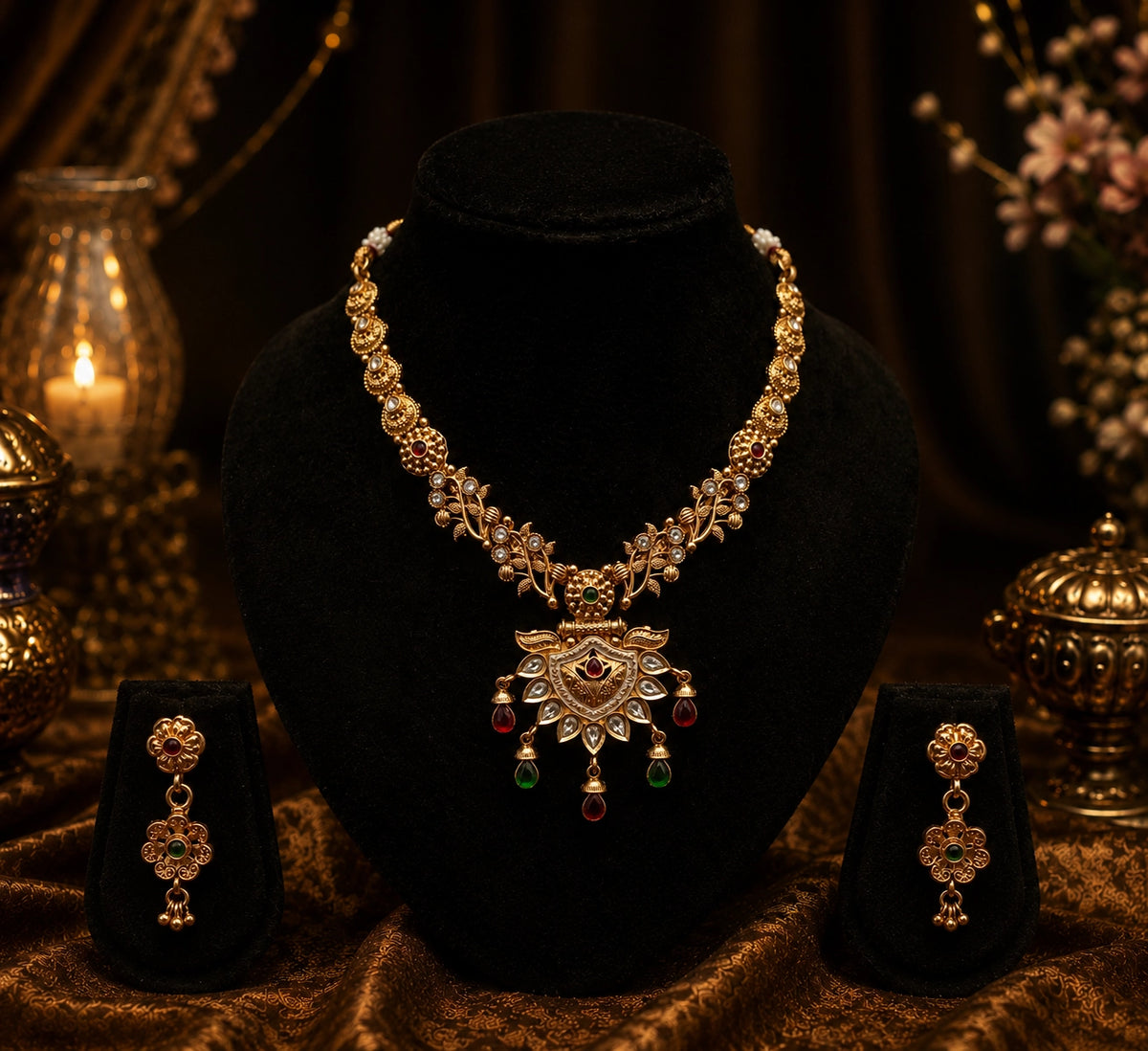 Nakshi Necklace Set
