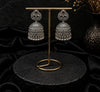 Oxidized silver Jhumka