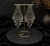 Peacock Meenakari Chandhbali Earring