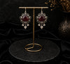 Red Teardrop Stone Set